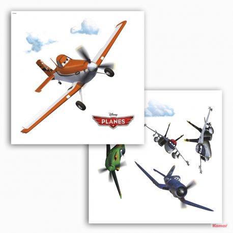 Window Sticker Komar Disney 31x31cm Planes 16401