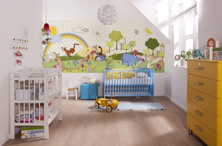 Fototapet Disney 4 piese 368x127 Winnie Pooh - Beautiful Day 4-410 - imagine 2